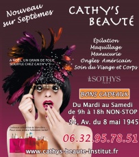 SOTHYS septemes,cathy's beaute septemes,epilation septèmes,institut de beauté septemes,onglerie septèmes,soin du visage septemes,manucure septemes,maquillage septemes,
