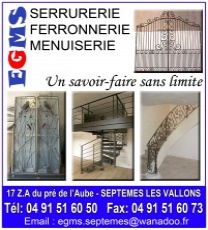 ferronnerie septemes,serrurerie septemes,menuiserie septemes,egms septemes,
