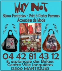 why not,bijoux fantaisies,pret a porter femme,accessoire de mode,martigues